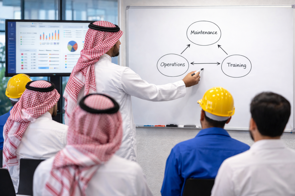 تدريب على ادارة المرافق وادارة الاملاك